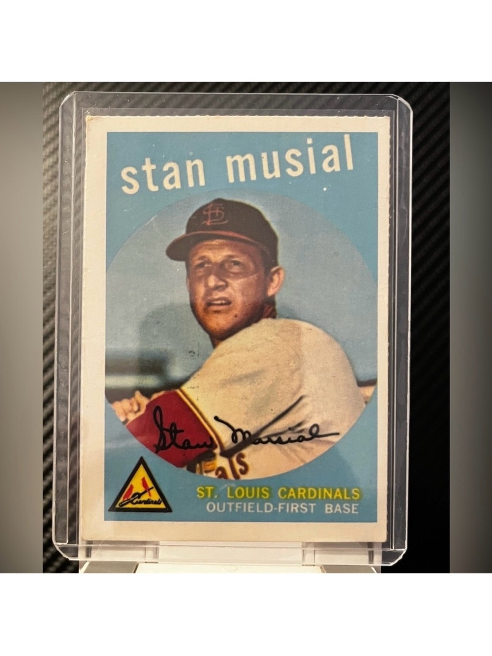 Stan Musial VINTAGE 1977 Dover Limited 1959 Topps #150 Official Reprint MLB Card